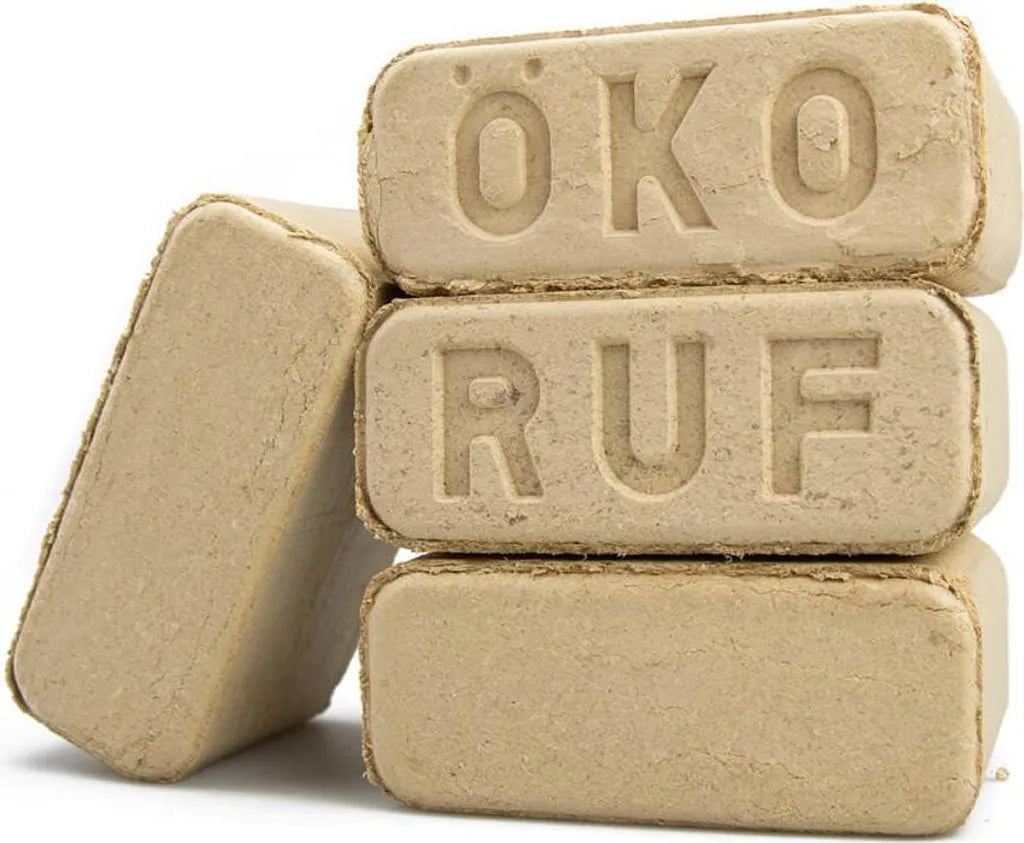 RUF Holzbriketts aus Buche 96×10kg — 960kg Palette | HOLZBRX