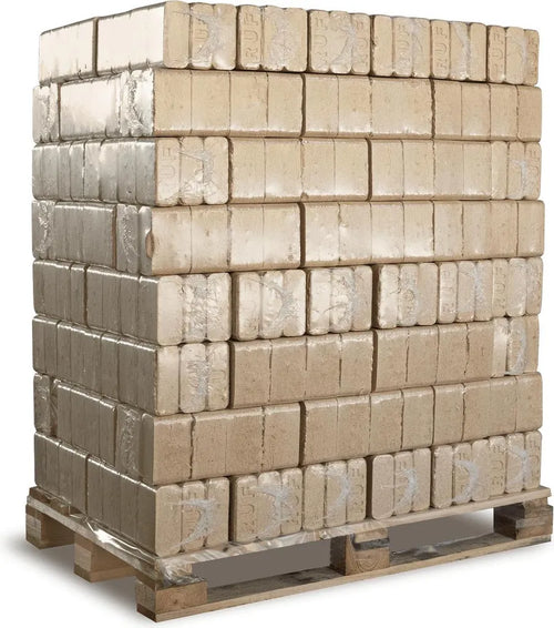 Heizfuxx RUF Original Blue Weichholzbriketts 96×10kg — 960kg Palette | HEIZFUXX