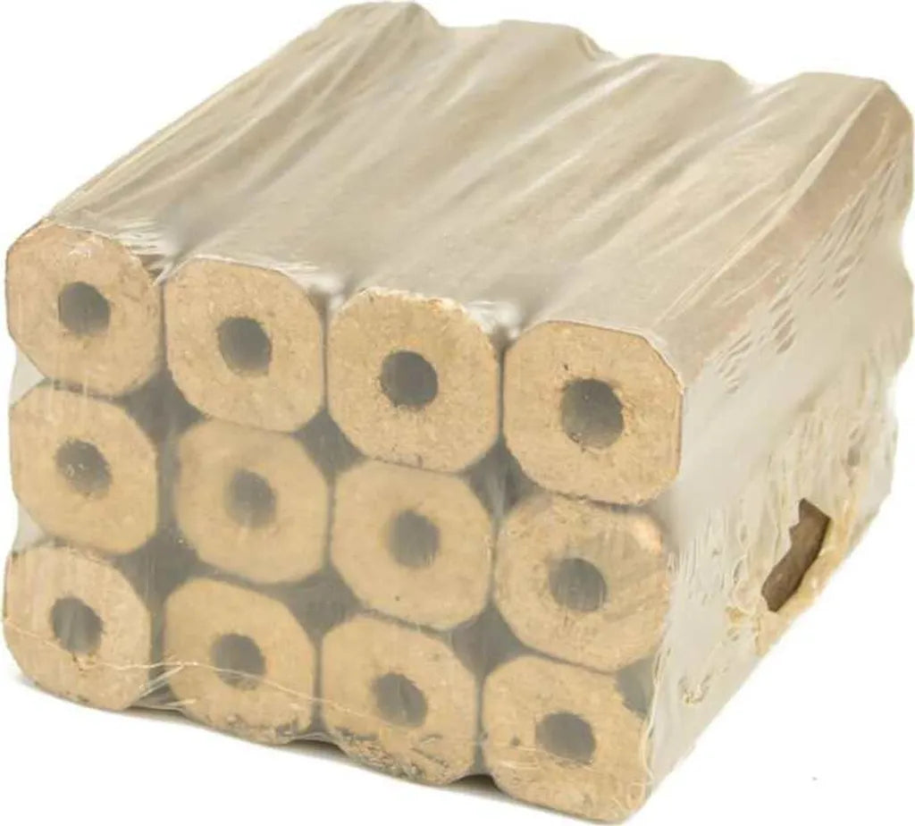 PINI KAY Premium Holzbriketts Buche 48×10kg — 480kg Palette | HOLZBRX