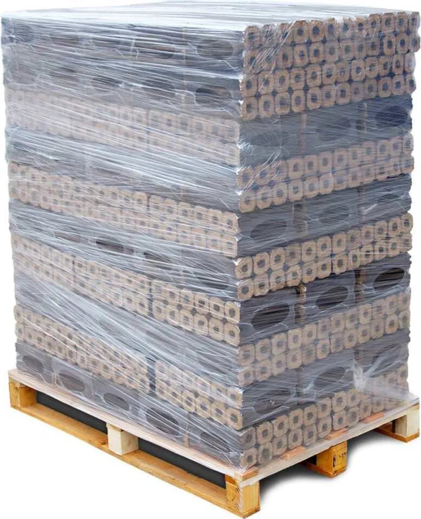PINI KAY Premium Holzbriketts Buche 96×10kg — 960kg Palette | HOLZBRX